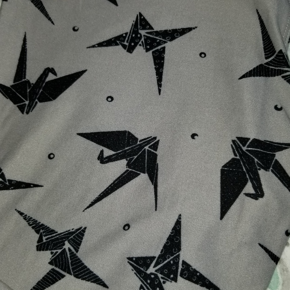 UNICORN Origami Crane OS LuLaRoe Leggings